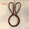 Feestdecoratie Pasen Rotan Krans Rustiek Bruiloft Ornament Kinderkamer Decor Deur Thuis Muur Winder Hanger