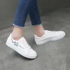 HBP Non-Brand new hot selling 2 color cheap price embroidery shoes and sneakers for women