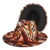 Berets Männer Frauen Brief Muster Fedora Hüte Casual Vintage Herbst Winter Caps Leopard Jazz Entworfen Outdoor Luxus Hut Sombreros Geschenke