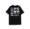 T-shirt DARCSPORT T-shirt girocollo ampia in cotone nuovo primaverile Camicia basic unisex in cotone 100%.