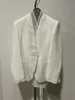 Blazer da donna Primavera Tempo libero Brunello Bianco Abito a maniche lunghe