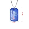 2024 Trump Collana Presidente USA Elezione Bandiera Elezione Ciondolo in acciaio inossidabile Keyring Save Again 5 Style Style Again