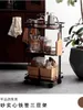 Kitchen Storage Japanese Cart Shelf Floor To Mobile Snacks Bathroom Multi-storey Bedroom Bedside