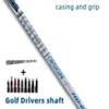 Golf Driver Shaft AD HD-6 Graphite Club Shafts Free Assembly Sleeve und Grip Flex S R X Marke 240315