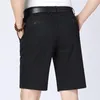 Men's Shorts Cotton Men Knee Length Boardshorts Classic Brand Comfortable Clothing Beach Male Short Trousers