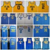 UCLA Bruins College Basketball Kevin Love Jersey 42 Reggie Miller 31 Bill Walton 32 Zach Lavine 14 Russell Westbrook 0 Lonzo Ball 2 All Sitched University NCAA