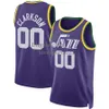 Maglia da basket personalizzata Clarkson Lauri Markkanen Collin Sexton John Collins Keyonte George Walker Kessler Horton-Tucker Luka Samanic 2024 taglia XS-XXL