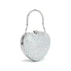 Сумки на плечо Love Diamond Bag 2024 Весна Новая женская модная сумка через плечо с инкрустацией цепочкой 240318