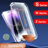 Proteggi schermo per rimozione automatica della polvere per Samsung Galaxy S24 Ultra S23 S22 S21 Plus Kit di installazione facile in vetro temperato per Galsxy Z Fold 5 2 3 4 + scatola al dettaglio