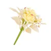 الزهور الزخرفية باقة الزهور الاصطناعية الزفاف زخرفة الأشعة فوق البنفسجية حديقة زارع ديكور