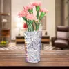 Vases Vase de fleur en verre plante pièce maîtresse décorative géométrique pour le bureau