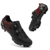 Fahrradschuhe, Unisex, selbstsichernd, für Herren, flache Turnschuhe, für Gelände, Mountainbike, Rennen, Dirt, Rennrad