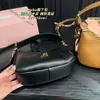 Borsa Miumiubag Borsa a tracolla di lusso a spalla Mui alla moda Borsa da donna Borsa in pelle da sella squisita312112