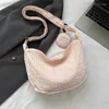 Hobo Xiuya Cloud plissé femmes sac à bandoulière couleur unie mignon doux léger Hobos messager décontracté mode coréenne filles sac à main