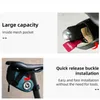 ULAC Fahrradsitztasche 06113L, mehrfarbig, Fahrradsattel, wasserdicht, MTB, Rennrad, Reparaturwerkzeuge, Hecktaschen-Zubehör, 240312