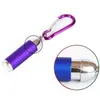 LED-Taschenlampe, Schlüsselanhänger, Karabiner, Mini-Taschenlampe, Zoom-Taschenlampe, Schlüsselanhänger, Outdoor-Werkzeuge