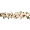 Dekorativa blommor Autumn White Maple Vine Easy Care Harvest Decor Rustic Home Unik design rotting för Thanksgiving -tillbehör