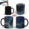 Tassen Kreative Cthulhu-Stil Farbwechsel Kaffeetasse Tasse Monster Magic Keramiktassen Tee Milch Trinkgeschirr