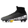 새로운 스타일 Ag TF FG Football Boots 긴 네일 축구 신발 청소년 편안한 잔디 훈련 신발 크기 35-45