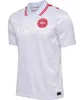 2024 Danii koszulki piłkarskie Eriksen Home Red Away White 24 25 Hojlund Christensen Skov Olsen Braithwaite Dolberg Football Shirts