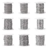 20m/roll Stainless Steel Necklace Chain for DIY Jewelry Making Rolo Cable Link Curb Chains Handmade Bracelet Anklet Accessories 240315