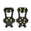 HBP Non-Brand 10 Studs Silicone TPE Climbing Crampons in Shoes Ice Snow Grips Cleat Over Shoe Cleat Gummi spikar Anti Skid