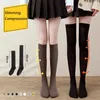 Chaussettes de femmes 1 paire Knee High Color Stocking Style College Casual JK Japonais Fashion Calf chaussette sportive Sports