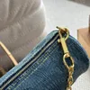 10A Luxury 2024 Nuova borsa in denim Borsa vintage Cuscino 2 in 1 Borse da donna firmate Borse firmate da donna lusso Spalle portafogli borse a tracolla Borse DHgate