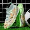 Amerikaanse voetbalschoenen Voetbal voor volwassenen Professionele training Hoge enkellaarzen Heren Schoenplaten Futsal Turf Game Match Sneakers Sapatos De Futebol