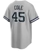 99 Aaron Judge DerekJeter Carlos Rodon Jerseys de béisbol Yankees Gerrit ColeJosh Donaldson Giancarlo Stanton Gleyber Torres Hombre Anthony Rizzo Juan Soto hombres yt