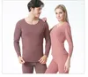 Sous-vêtement thermique homme 2 pièce/ensemble Johns longs pour homme femme vêtements chauds hommes femme hiver grande taille L-4XL costume