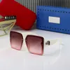 Gafas de sol Cucci de diseñador para mujer, gafas de sol con montura grande, gafas de sol de moda, gafas de sol de alta calidad rectas con caja