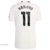 24 25 Soccer Jersey Kids Kit Bruno Fernandes Rashford Mount Football Shirts Home Away 3rd 2023 2024 Martial Hojlund Stone Roses Women målvakt 875