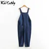 Women's Jeans KarSaNy Denim Overalls Jeans Women Jumpsuit Mom Denim Jeans Woman Casual Blue Jean Overalls For Women Elegant AutumnC24318