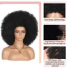 Perruques synthétiques Perruques afro bouclées pour femmes noires Porter sans colle et perruques afro noires douces Grandes perruques complètes rebondissantes et douces d'aspect naturel 240328 240327