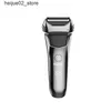 Electric Shavers Kemei electric shaver waterproof foil shaver mens wet dry shaver beauty beard trimmer Q240318