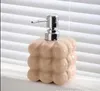 Flytande tvåldispenser keramisk lotion flaskemulsion handrensningsmedel flaskor kropp tvätt schampo hem badrum leveranser