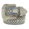 Cinture alla moda da donna Cintura di strass Bb Simon da uomo firmata con strass scintillanti in regalo291W