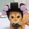 Vêtements de chien Costume de cheveux Cosplay Perruques Chaud Doux Pet Party Chapeau Accessoires Drôle Chat Tricot Pour Chats Chiens Chiot