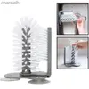 Other Household Cleaning Tools Accessories LMETJMA Water Bottle Brush Glass Cup Washer with Suction Base Kitchen Sink Beer Long Leg JT113 240318