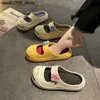 Slippers 2024 New Summer Womens Wear Create Super Hot and Fashionable Thick Sole Slide for Travel and Vacation Beach Shoes Q240318