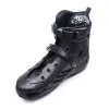 Sapatos slalom slalom patins de bota superior fsk skates em linha sapatos patines patines sapato branco preto 44 45 46 270 mm 275 mm