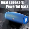 Portabla högtalare kraftfulla subwoofer Portable Radio FM Wireless Caixa de Som Bluetooth Speaker Music Blutooth för stor High Power Bass Sound Box 24318