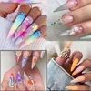 European Beauty Fake Nail Extension Form Pink Ballet Dance Performance Nail Art Deco Artificial Internet Celebrity Complete Gel Dyra Nail Kit