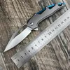 High Quality Outdoor Pocket Folding Knife D2 Blade Aluminium Alloy Handle Everyday Carry Camping Hunting Survival Knives EDC Tools