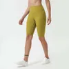 2024Aloyoga Pantaloncini da donna nuovi Pantaloni da ciclismo originali per lo sport da donna, Pantaloni da yoga nudi, Sollevamento fianchi, Fitness, Vita alta, Pantaloncini a 5 punti Pantaloncini da movimento di marca