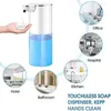 Płynna dozownik mydła automatyczny ręka za darmo mydelniczkowe doładowalne ładowce dla kitch