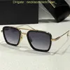 Vintage Solglasögon Square Women's Sun Glasses Fashion Designer Shades Luxury Golden Frame UV400 Gradient LXN-Evo Dita Seventionly Fain Loguat P04M