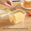 Plates Butter Box And Cheese Cutting Preservation Sealed Rectangular Storage Container With Lid