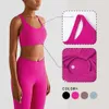 Lu Align Align Lu Lemon Cross WISRUNING dos creux haute qualité soutien-gorge de sport femmes dessus de yoga Fiess femme sous-vêtements d'entraînement vêtements de sport gymnase